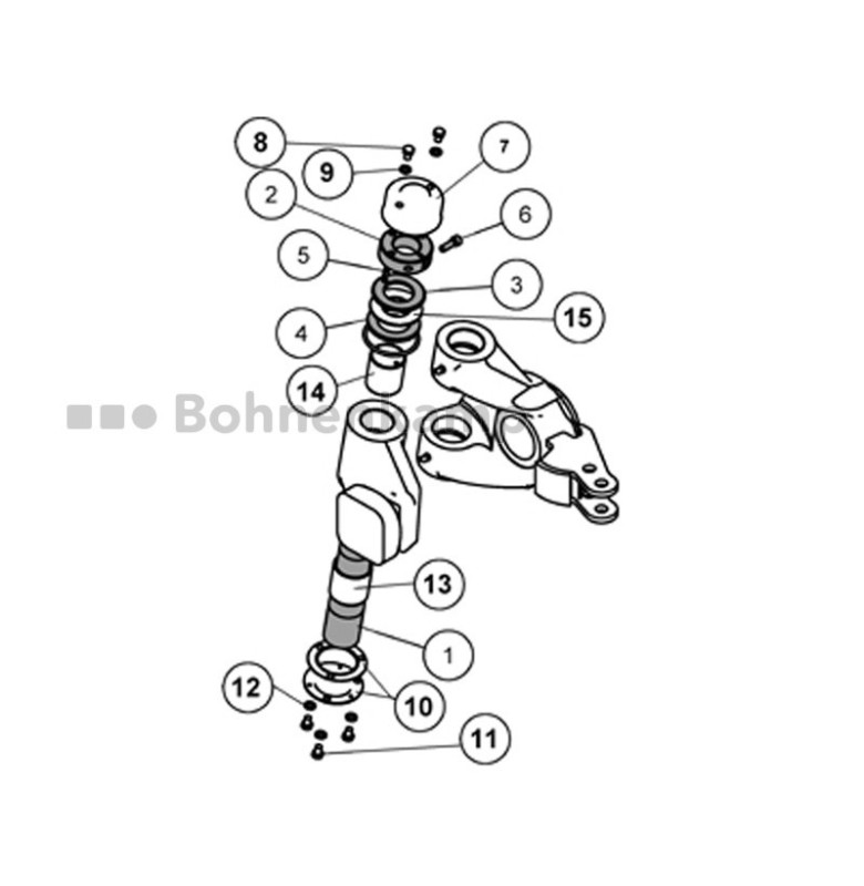 ADR-BUCHSE FÜR LENKSCHENKELBOLZ.