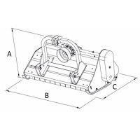 Mulčovač hydraulický posuv EFGH/VFMH