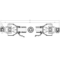 Kĺbový hriadeľ T04B-800