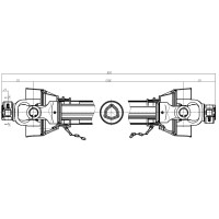 Kĺbový hriadeľ T05B-800