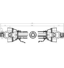 Kĺbový hriadeľ T05B-900