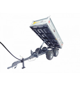 Príves dvojnápravový 2,5T - trojstranný sklápač s osvetlením