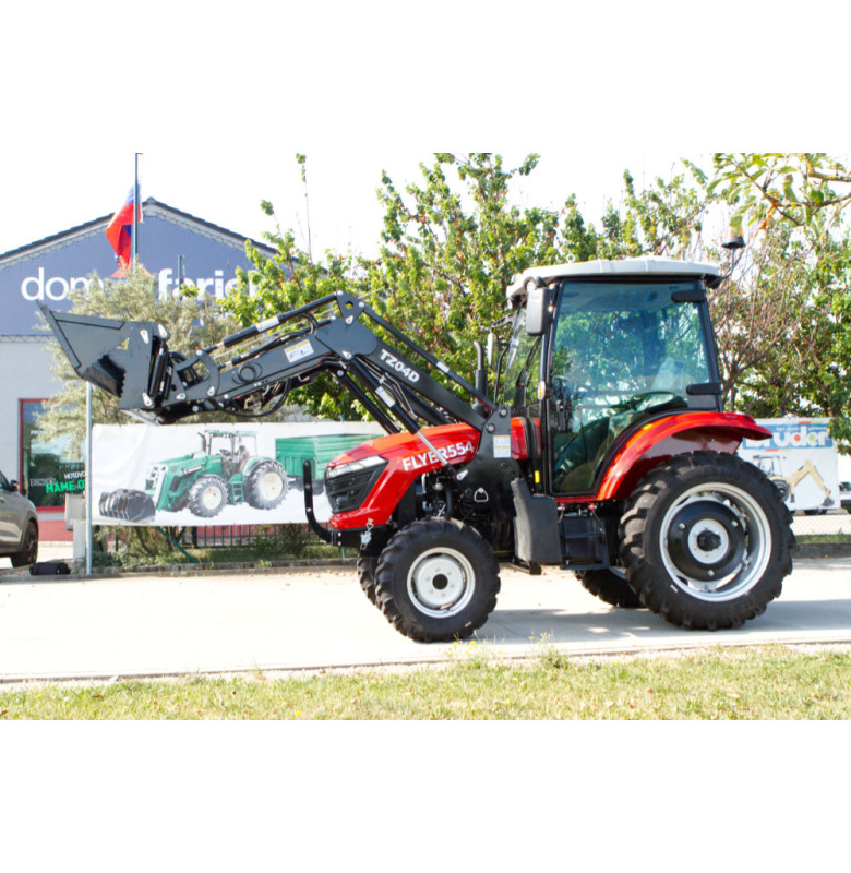 Malotraktor FLYER 554 s čelným nakladačom