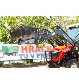 Malotraktor FLYER 554 s čelným nakladačom