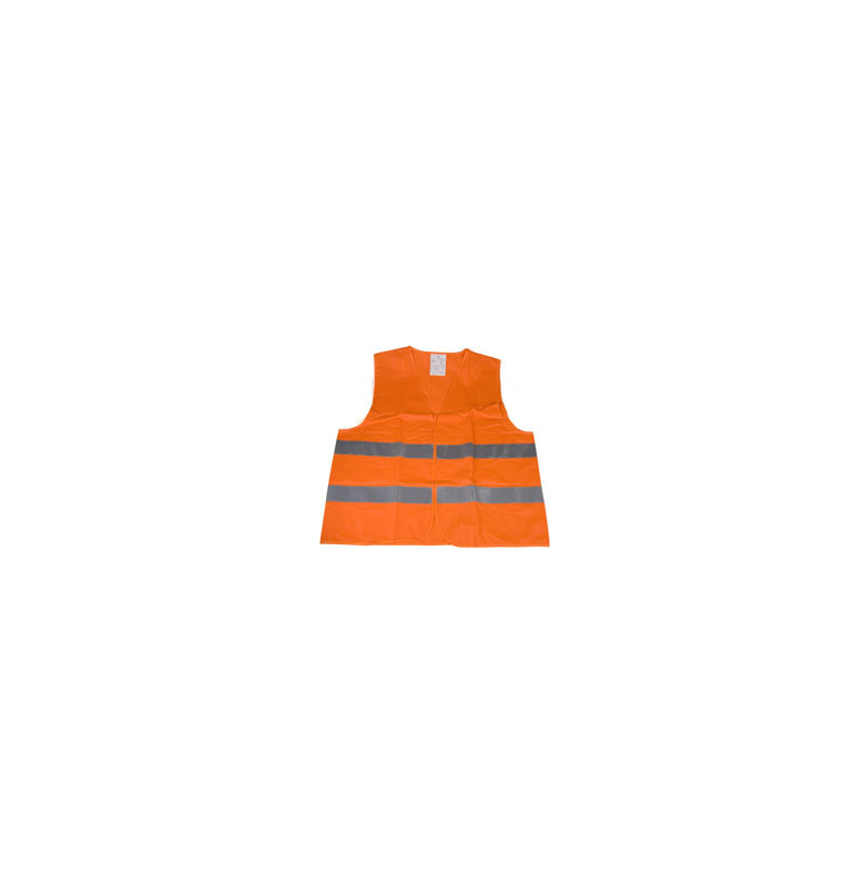 Bezpečnostá vesta oranžová - reflexná-XL